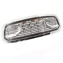Front Grille For 2014-2018 Dodge Ram 1500 Mesh Grill Big Horn With Letters Chrome