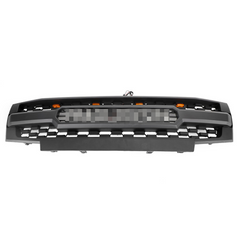 Front Grille For 2009-2021 Nissan Frontier Grill Cover With Letters Black