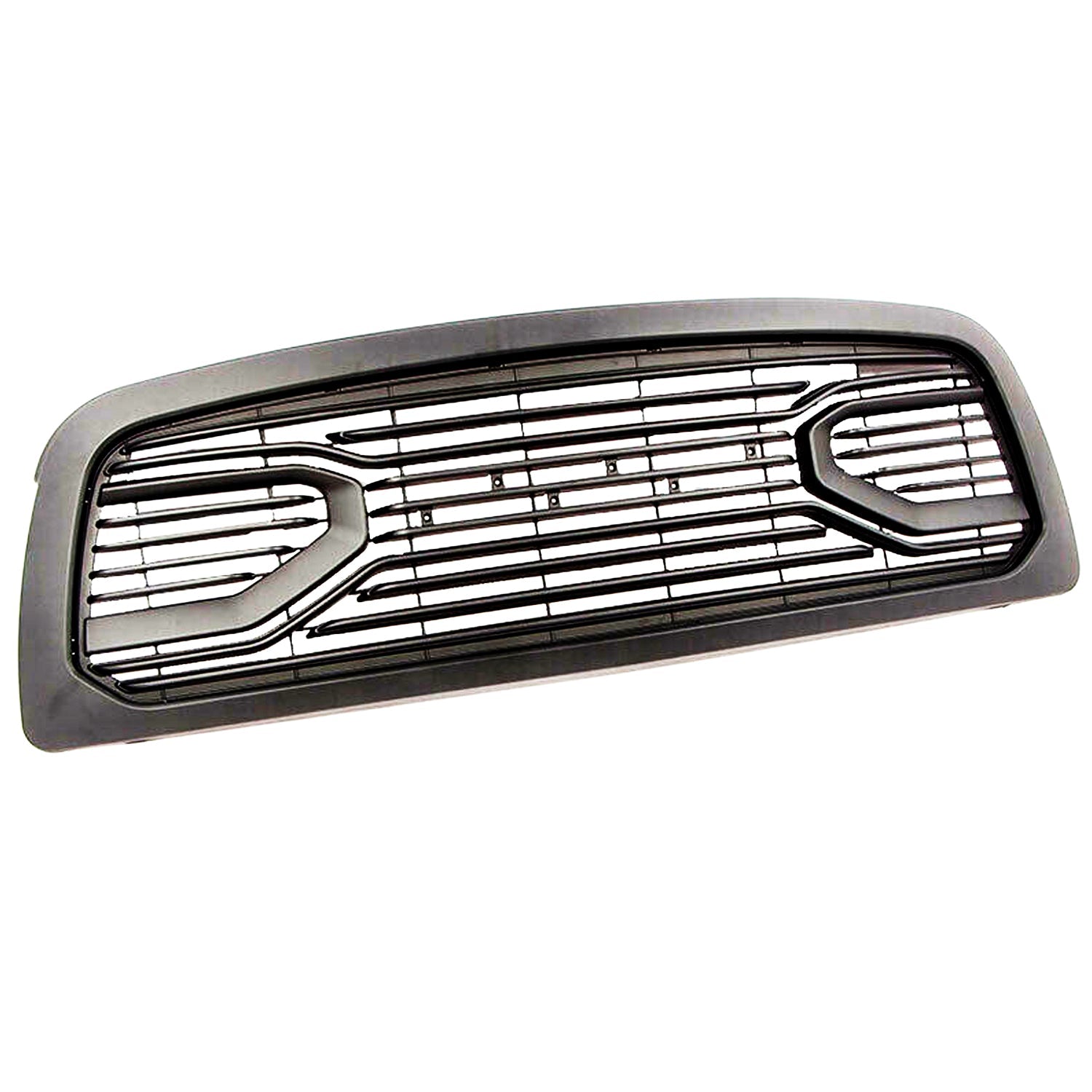 Front Grill for 2014-2018 Dodge RAM 1500 Mesh Grill Big Horn With Letters Black