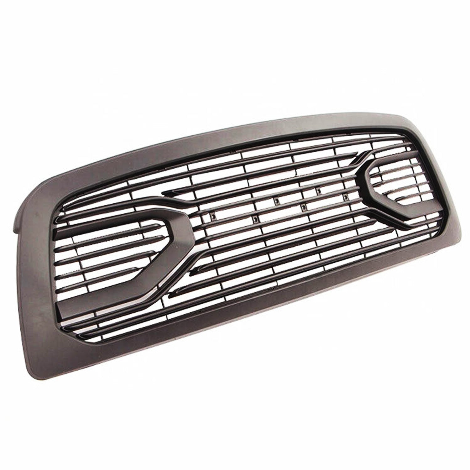 Front Grill for 2014-2018 Dodge RAM 1500 Mesh Grill Big Horn With Letters Black
