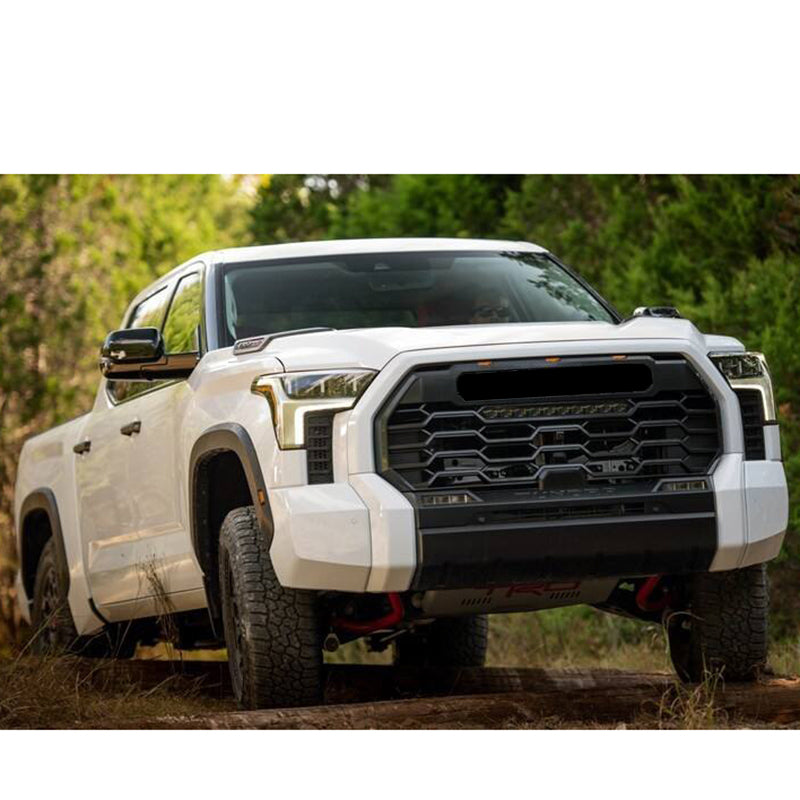 Front Grille For 2022-2023 Toyota Tundra Grill With Letters Black